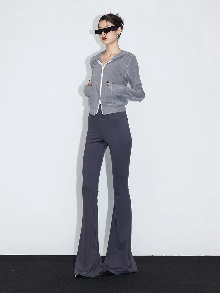 Plain Simple Elegant Flare-Pants