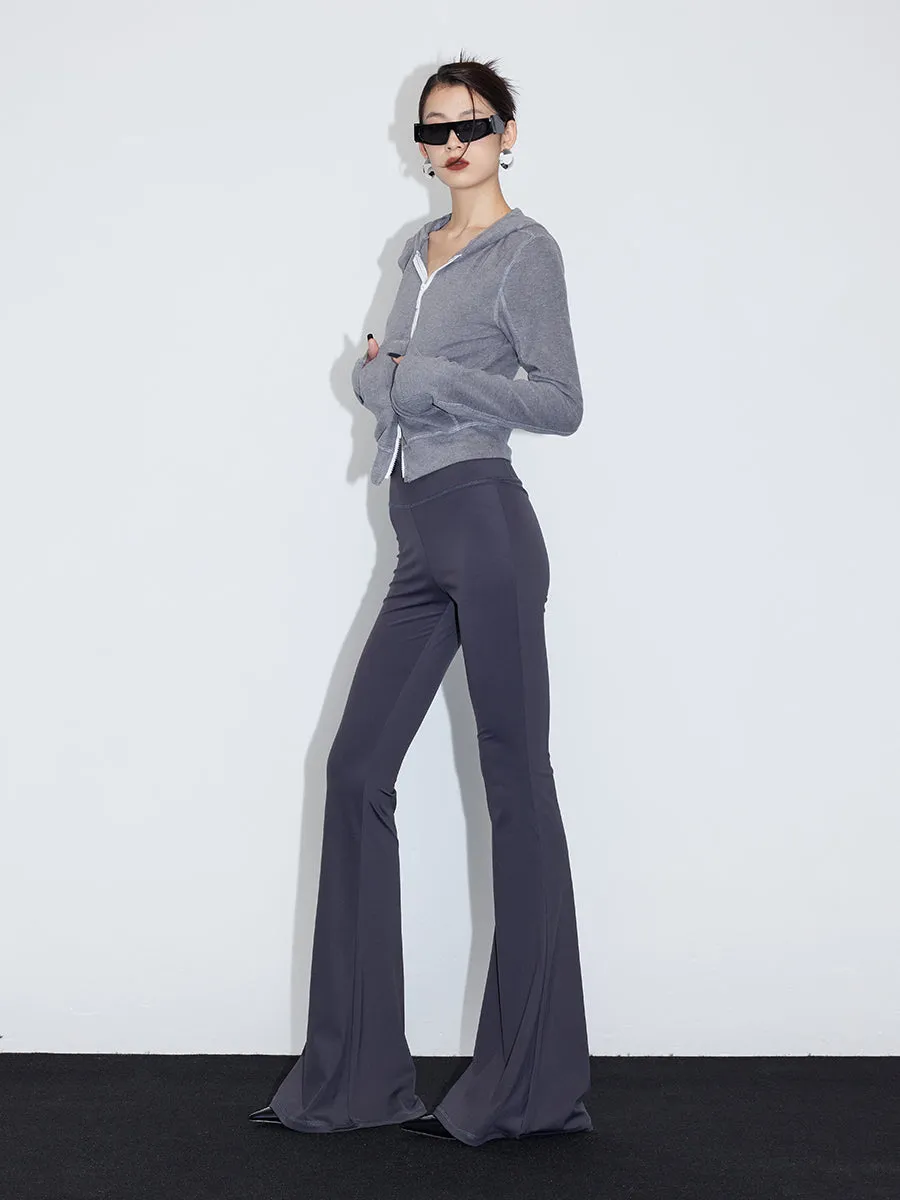 Plain Simple Elegant Flare-Pants