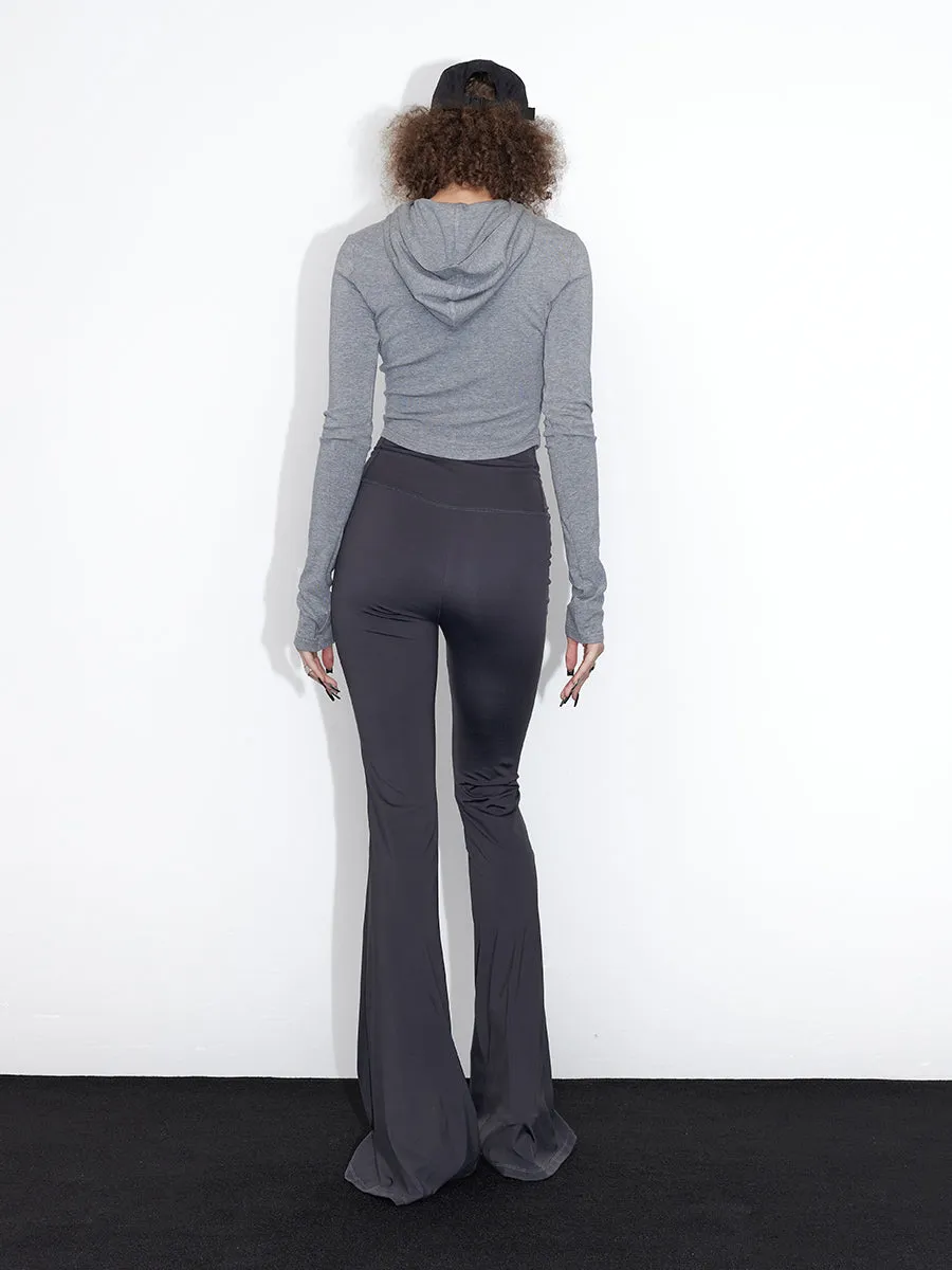 Plain Simple Elegant Flare-Pants
