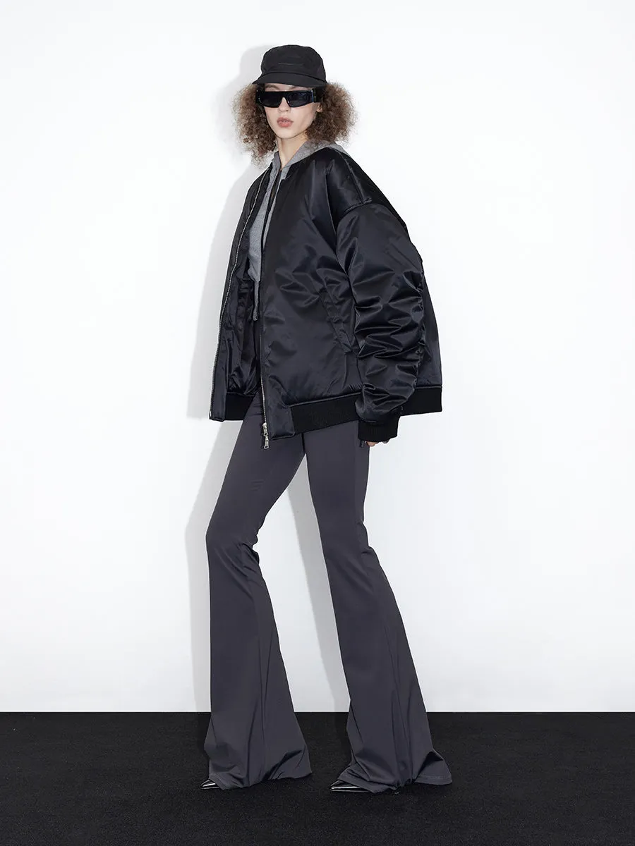 Plain Simple Elegant Flare-Pants