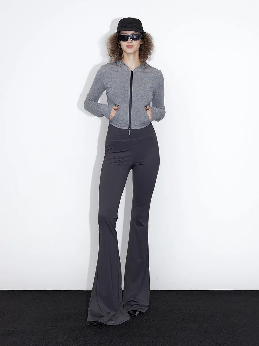 Plain Simple Elegant Flare-Pants