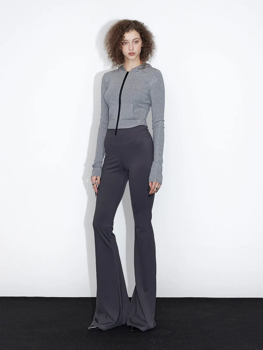 Plain Simple Elegant Flare-Pants