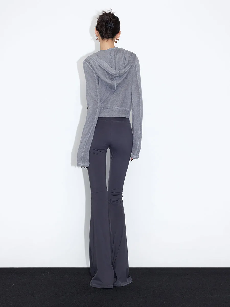 Plain Simple Elegant Flare-Pants
