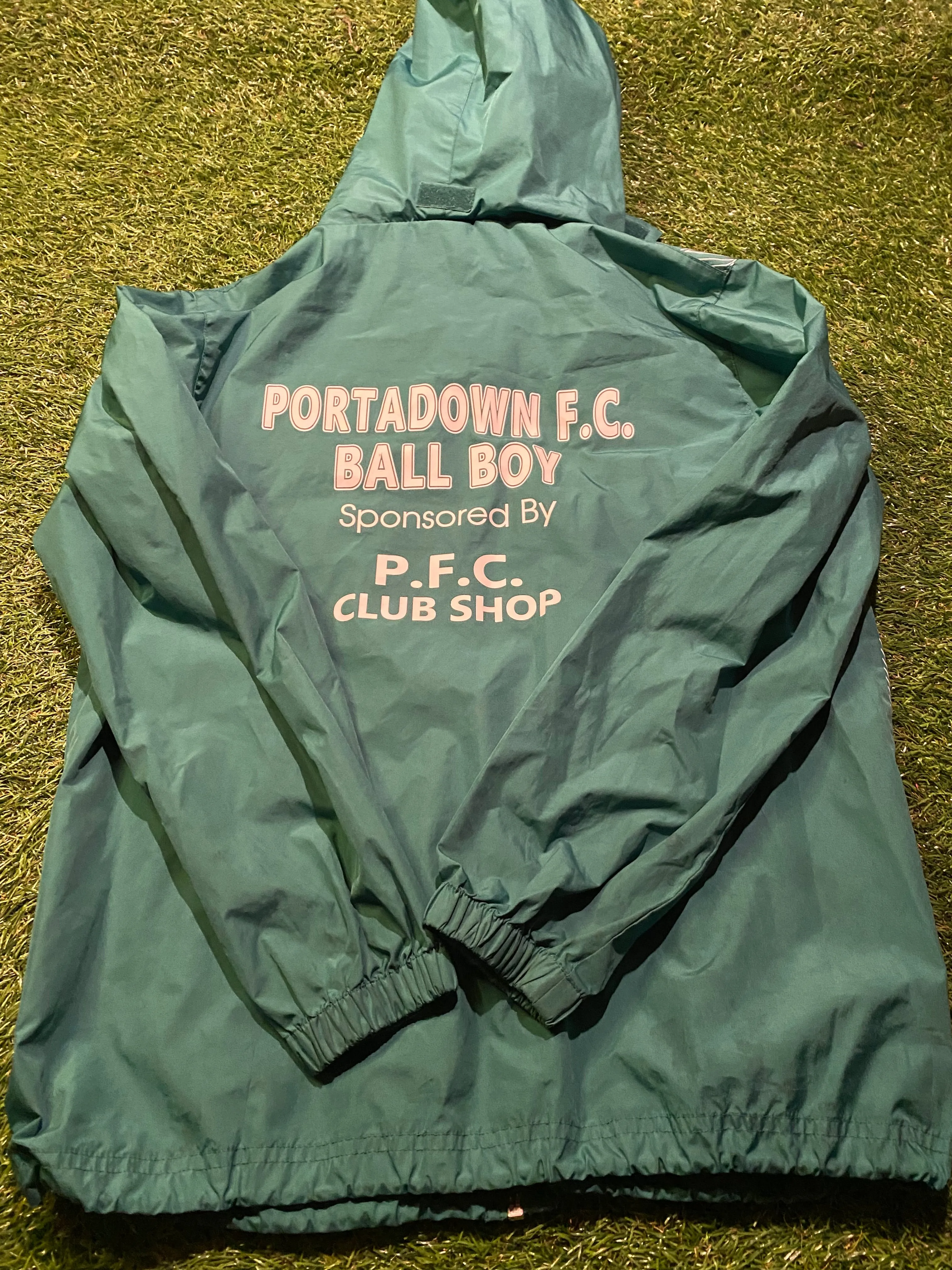 Portadown FC Northern Ireland Football Youths / XL Boys 12-14 Year Old Hooded Jacket