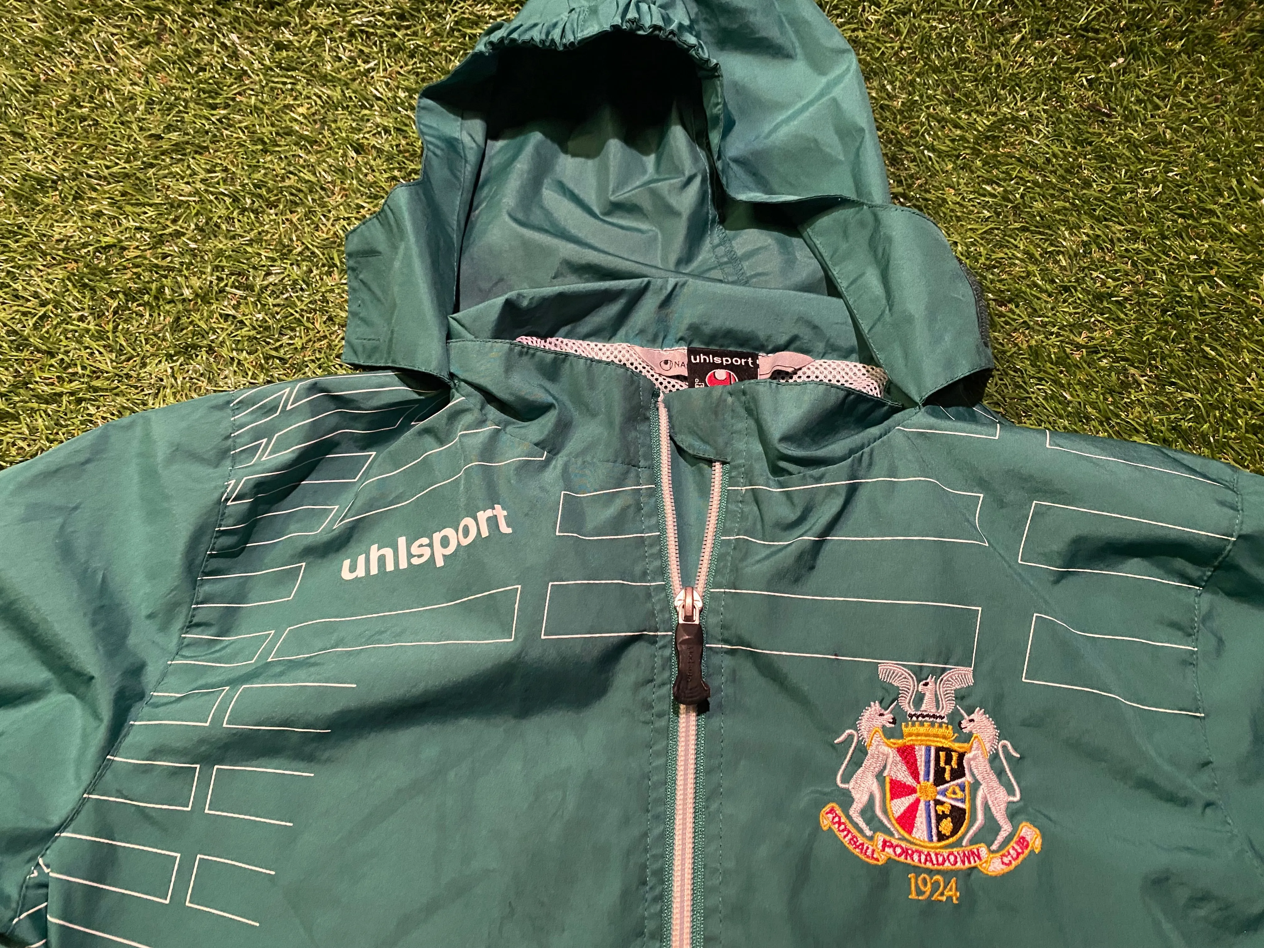 Portadown FC Northern Ireland Football Youths / XL Boys 12-14 Year Old Hooded Jacket