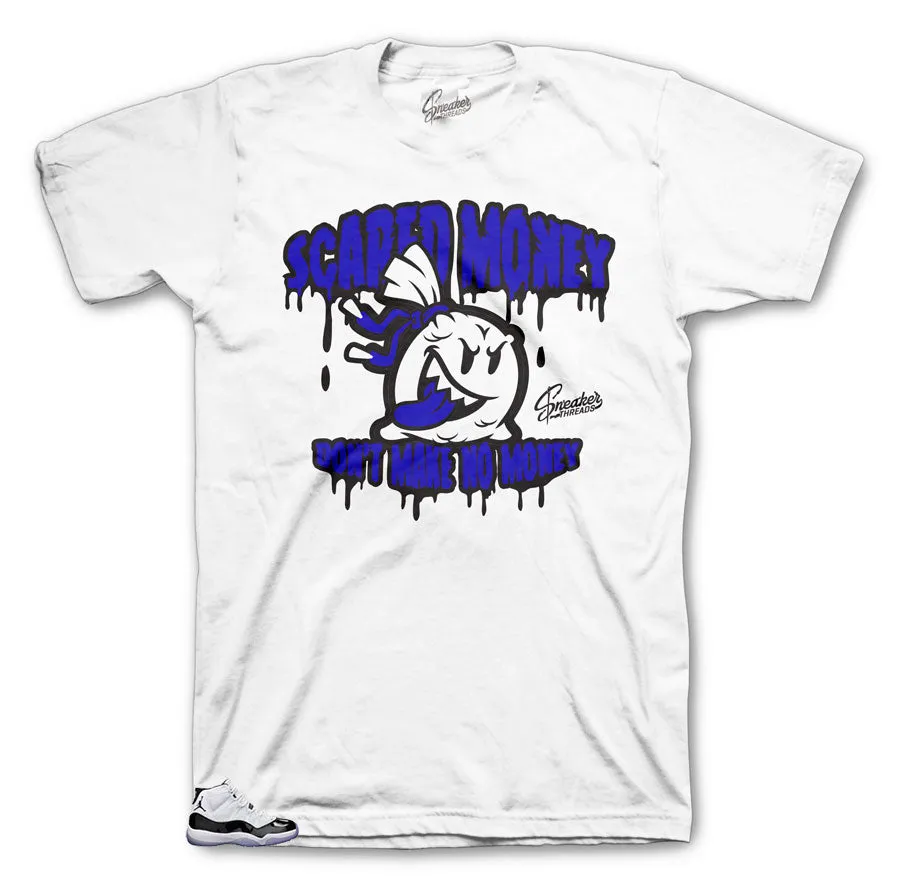 Retro 11 Concord Scared Money  Shirt