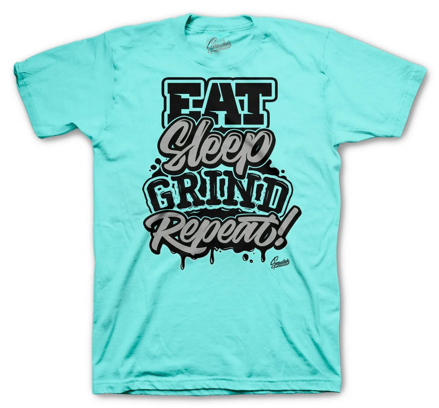 Retro 5 Island Green Repeat Shirt