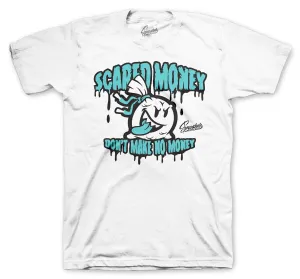 Retro 5 Island Green Scared Money Shirt