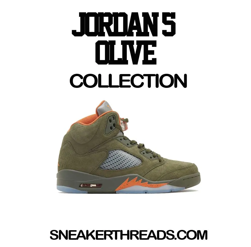Retro 5 Olive Rolie Time Shirt