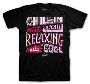 Retro 5 Pink Foam Chillin Shirt