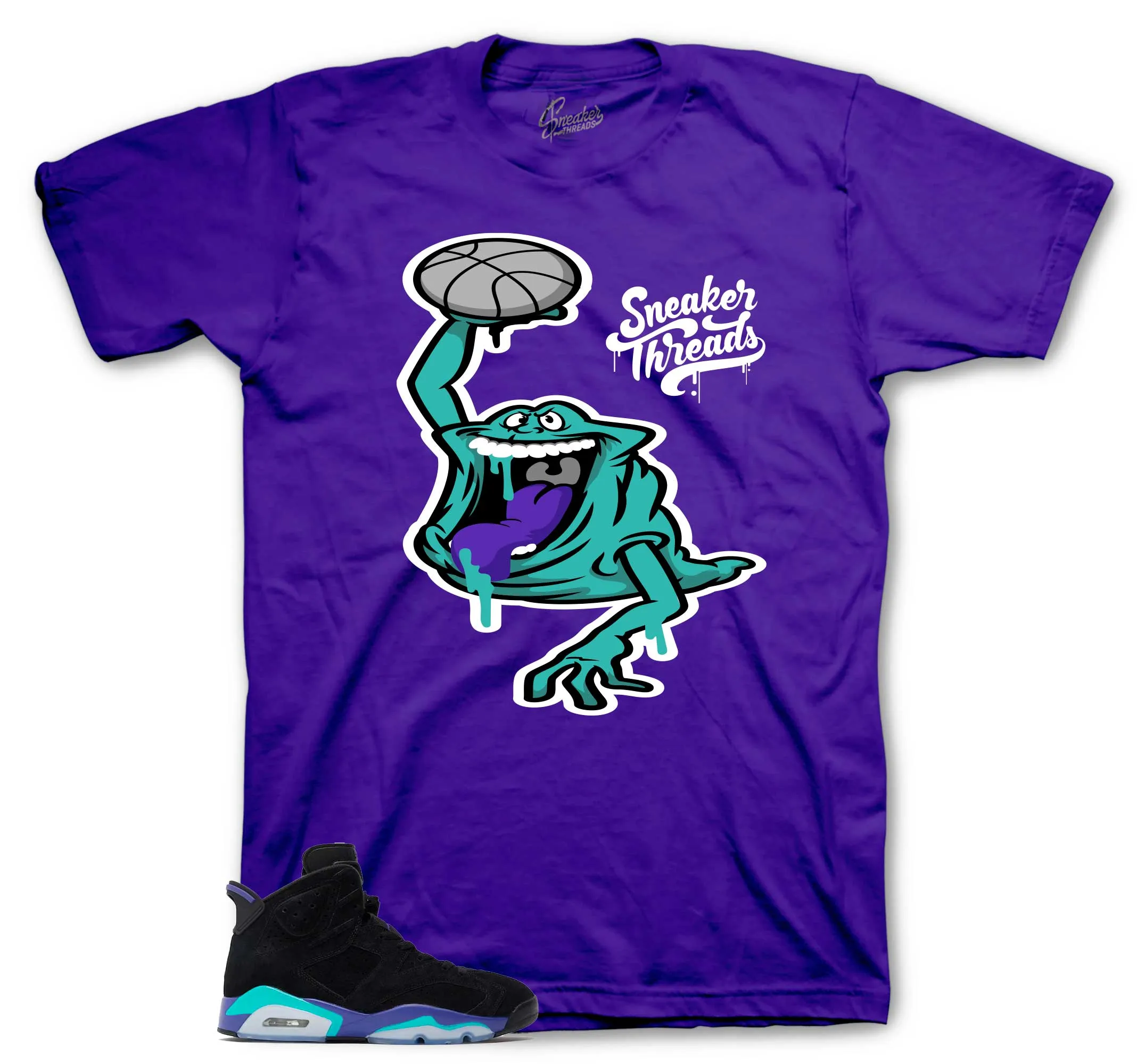 Retro 6 Aqua Air Slimer Shirt