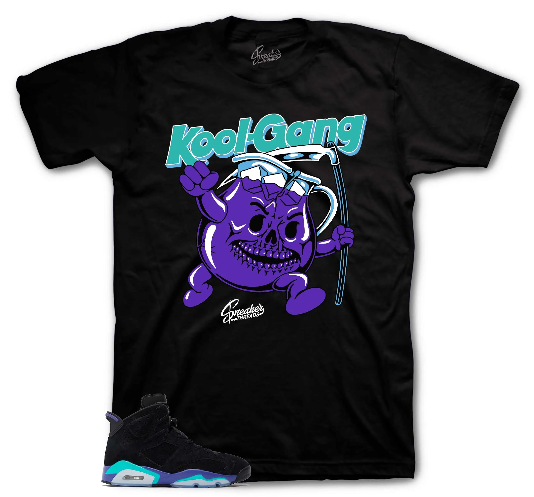 Retro 6 Aqua Kool Gang Shirt