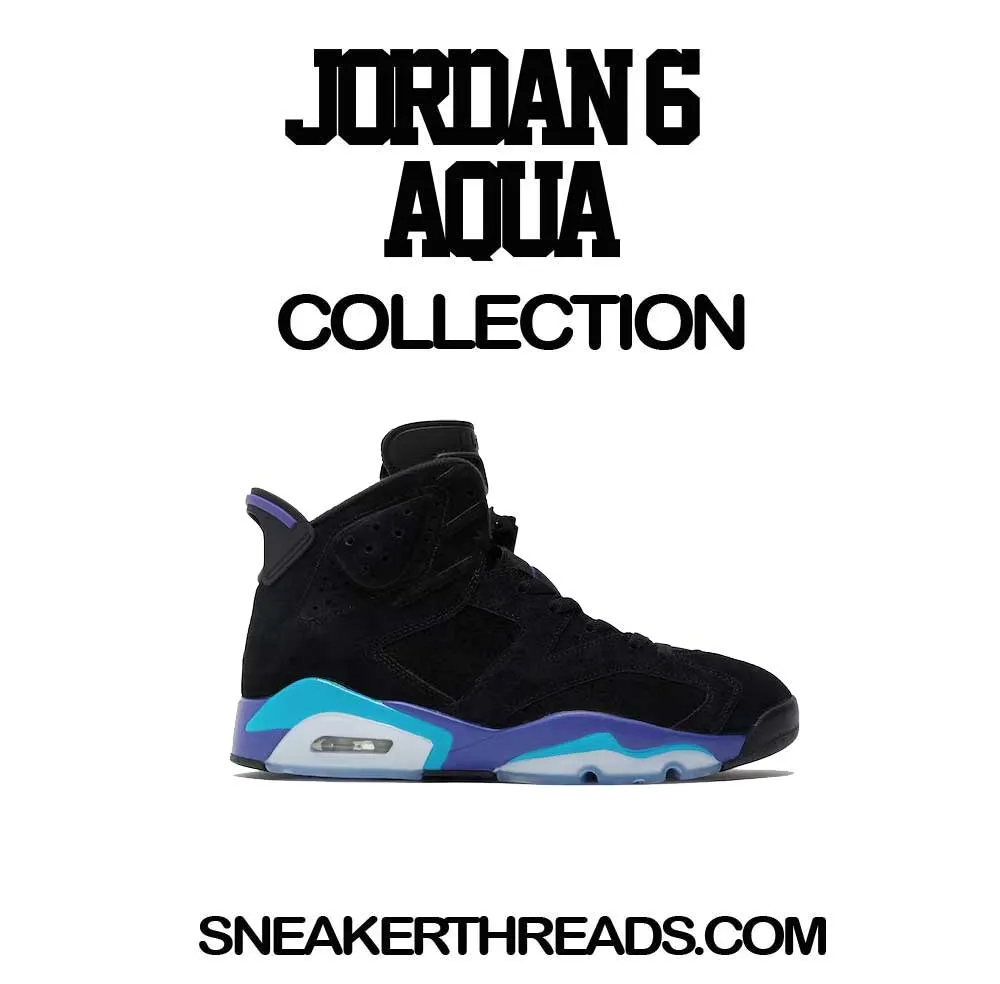 Retro 6 Aqua Kool Gang Shirt
