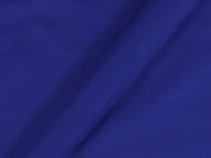 Royal Blue Plain Butter Crepe Fabric (Wholesale)