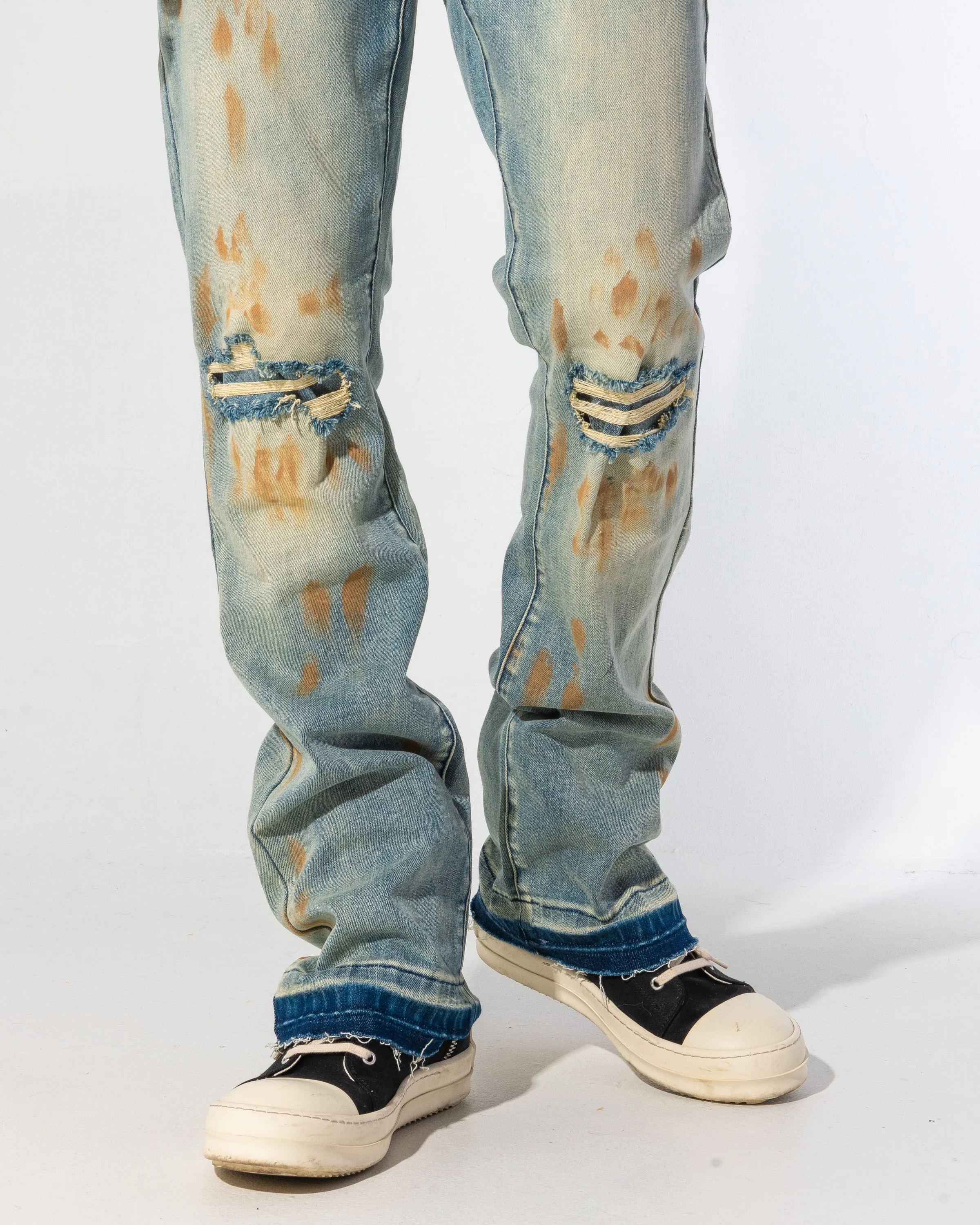 WYATT DENIM (BRUSHED BLUE/VINTAGE WASH)