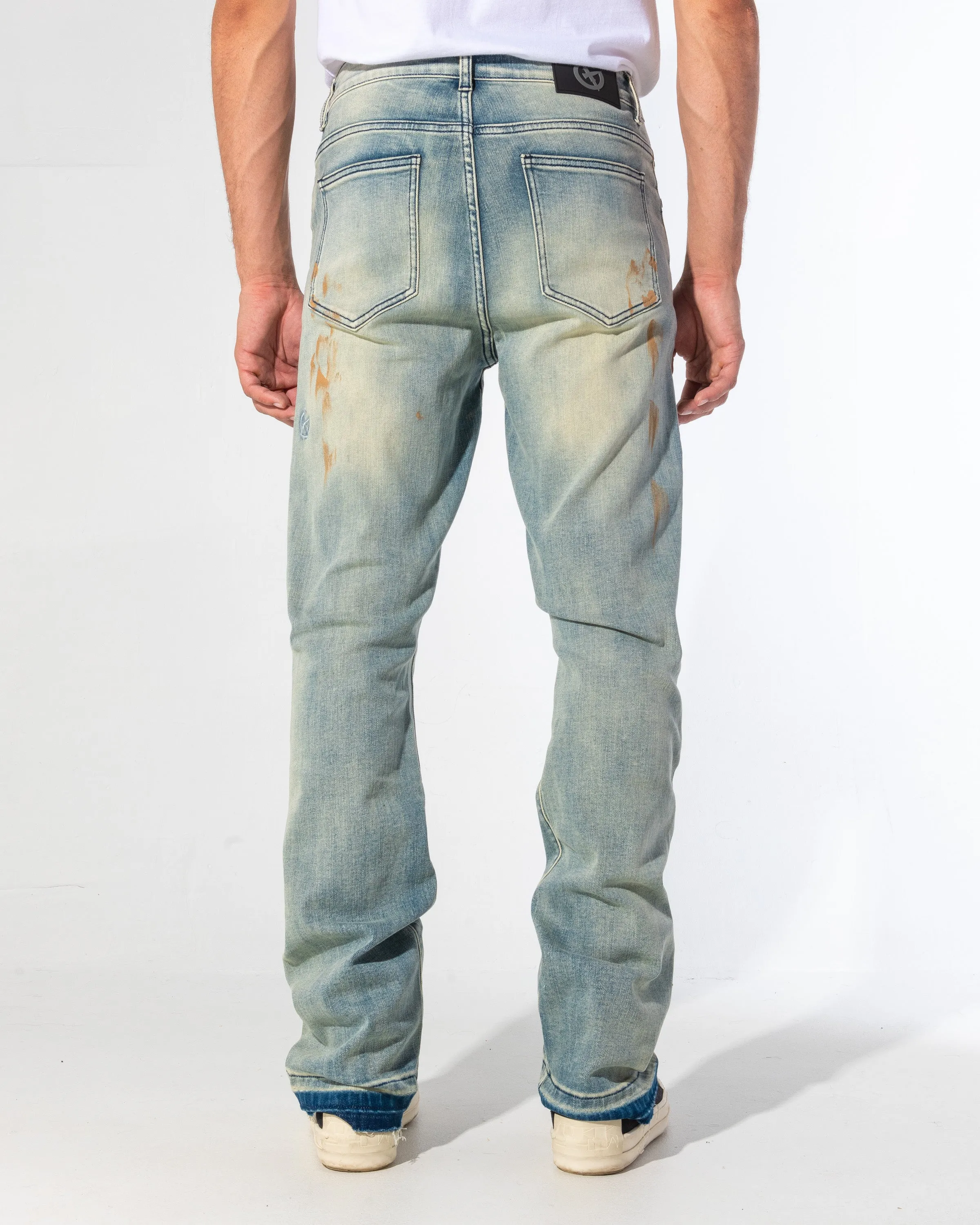WYATT DENIM (BRUSHED BLUE/VINTAGE WASH)