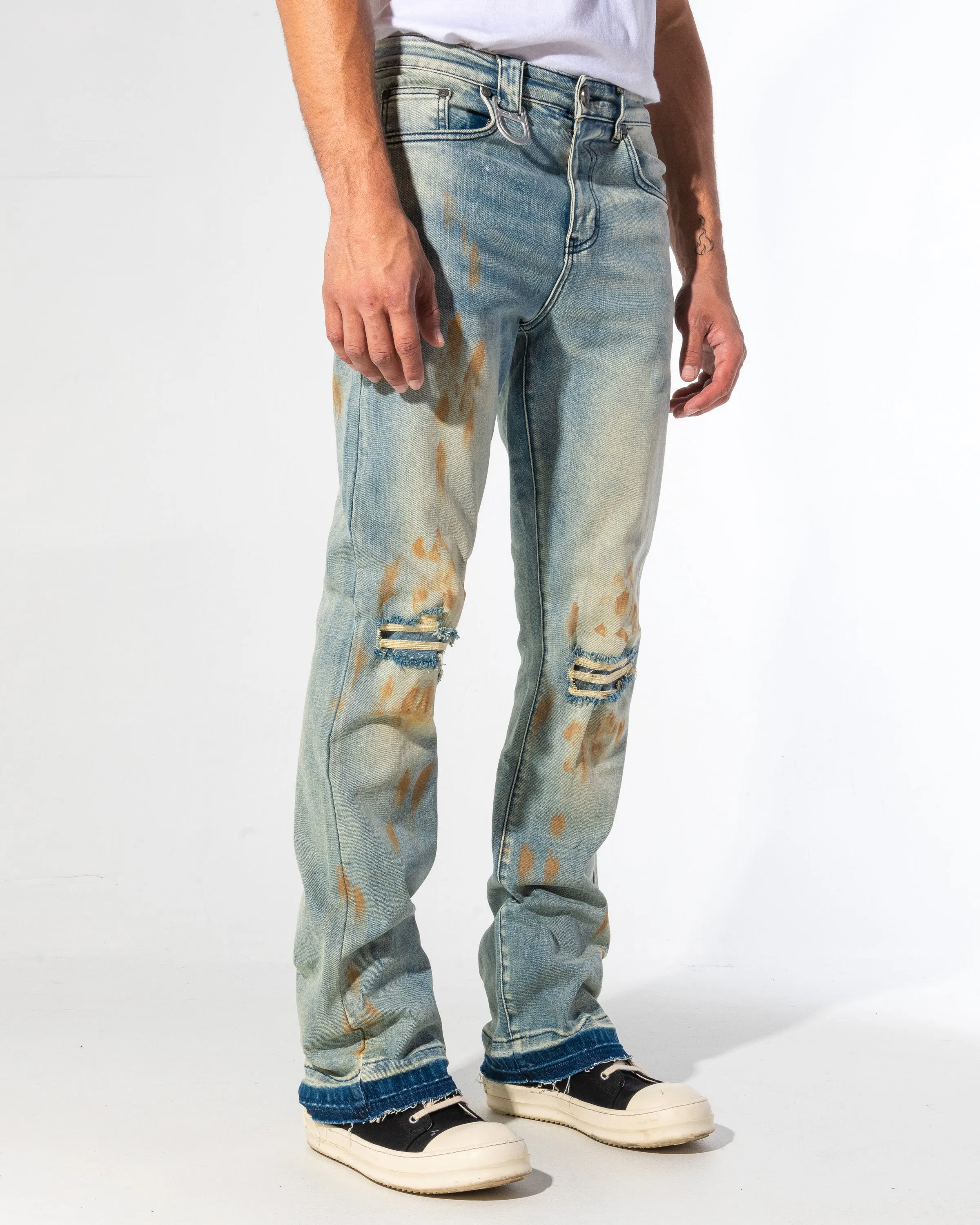 WYATT DENIM (BRUSHED BLUE/VINTAGE WASH)