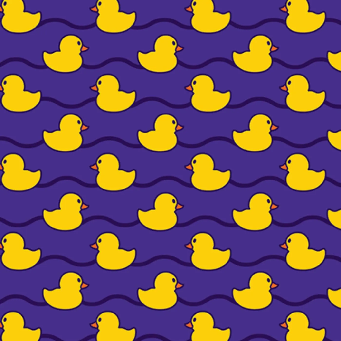 Yellow Ducky Short Skirt With Pockets